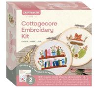 Hinkler Pty Ltd Craft Maker Cottagecore Embroidery Kit (Mixed Media Product)