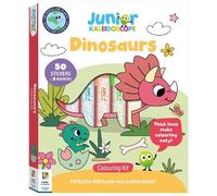 Hinkler Pty Ltd Jr Kaleidoscope Colouring Kit Dinosaurs (Mixed Media Product)