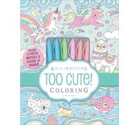 Hinkler Pty Ltd Kaleidoscope Coloring Kit: Too Cute (Silver Dolphin) (Tascabile)