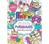 Hinkler Pty Ltd Kaleidoscope Coloring Purrmaids, Llamacorn (Mixed Media Product)