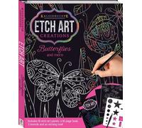 Hinkler Pty Ltd Kaleidoscope Etch Art Creations: Butterfli (Mixed Media Product)