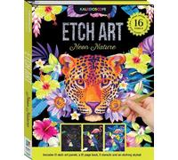 Hinkler Pty Ltd Kaleidoscope Etch Art Creations Neon Nature (Tascabile)