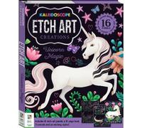 Hinkler Pty Ltd Kaleidoscope Etch Art Creations Unicorn Ma (Mixed Media Product)