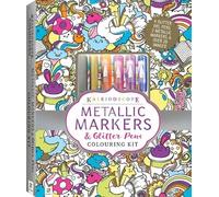 Hinkler Pty Ltd Kaleidoscope: Metallic Markers & Glitter P (Mixed Media Product)