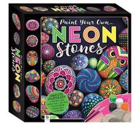 Hinkler Pty Ltd Paint Your Own Neon Stones Box Set (Mixed Media Product)