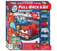 Hinkler Pty Ltd Pull Back & Go: Emergency Vehicles (Mixed Media Product)