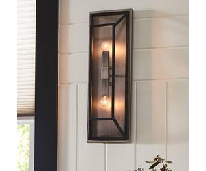 HINKLEY Applique Fulton, bronzo, 2 luci HINKLEY