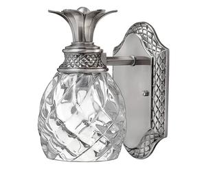 HINKLEY Applique LED Plantation, nichel anticato HINKLEY