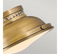 HINKLEY Plafoniera Amelia look anticato ottone HINKLEY