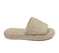 Hinnominate Beige Cotton Women Sandal - EU39/US9