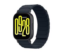 Hinnwer 22mm Cinturino Compatibile con Xiaomi Redmi Watch 5 Active/Redmi Watch 5 Lite/Watch S4 Sport/Watch 2/S3/S1 Pro, Cinturini Magnetico Silicone Sportiva per Mi Watch S1 Active Blu Notte