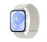 Hinnwer Cinturino Compatibile con Huawei Watch Fit 4 / Fit 4 Pro/Huawei Watch Fit 3 per Uomini Donne, Cinturini Magnetico Silicone Sportiva Luce Stellare