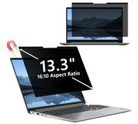 Hinnwer Filtro Schermo Privacy per 13,3 Pollici 16:10, Rimovibile, Anti Luce Blu, Anti-Spia, Filtro Privacy Magnetico Ultrathin Computer Portatili per HP/dell/Acer/Lenovo/Thinkpad/Samsung/ASUS/Sony