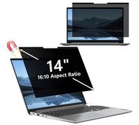 Hinnwer Filtro Schermo Privacy per 14 Pollici 16:10, Rimovibile, Anti Luce Blu, Anti-Spia, Filtro Privacy Magnetico Ultrathin Computer Portatili per HP/dell/Acer/Lenovo/Thinkpad/Samsung/ASUS/Sony