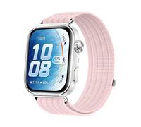 Hinnwer Nylon Cinturino Compatibile con Huawei Watch Fit 5/5 Pro/4/4 Pro/3, Trail Loop Sportivo Regolabile Cinturini per Huawei Watch Fit 5 Pro (Rosa)