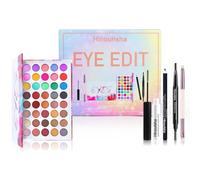 Hinourisha Set di Trucchi, Tutto in Uno Trucchi Set per Occhi, 40 Colori Palette di Ombretti con Mascara Matita per Eyeliner Sopracciglia Pennelli, Set Regalo Trucco Occhi Completo,MakeUp Regalo Set#3
