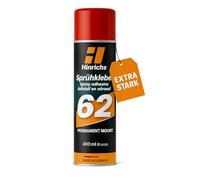 Hinrichs Colla Spray 400 ml, Extra Forte e Impermeabile per Rivestimenti, Tessuti, Plastica, Carta, Cartone, Polistirolo, Metallo e Molto Altro - Soluzione per Fai-da-Te, Hobby e Riparazioni Auto