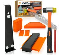 Hinrichs Set per la Posa di Laminati - Set Completo da 46 Pezzi - Attrezzi per l