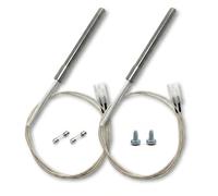 Hintamas Kit di ricambio per accensione hot rod per griglia a pellet Pit Boss, compatibile con PitBoss e Camp Chef Smoker Grills Parti con 2 fusibili