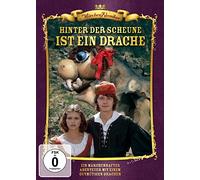 Hinter der Scheune ist ein Drache