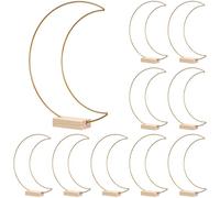 HINTRMENT 10 Set Centrotavola Floreale in Ferro con Base per Decorazione Matrimonio, Non Facile da Deformare e Ribaltare, Adatto per Artigianato e Decorazioni Feste