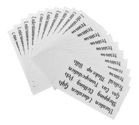 HINTRMENT 10 Set Etichette Adesive per Budget Compatte, Adesivi Autoadesivi per Buste Porta Contanti, Etichette Multifunzione per Uso Quotidiano e Gestione Bilancio Familiare