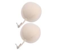 HINTRMENT 2 Pezzi Pallone per Campionamento Gas in Gomma 3l-5l per | Sostituzione Pratica, Supporta Test Gassosi, Uso Industriale e Laboratorio, Bianco con Clip di Ferro