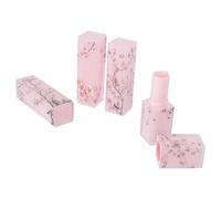 HINTRMENT 4 Pezzi Tubi per Rossetto Vuoti Eleganti in Abs Stile Classico Cinese Struttura Semplice, Facile da Riempire e Comodi per Viaggi, Design Fresco e Opaco