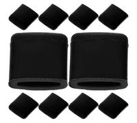 HINTRMENT 40 Pezzi Supporto per Friggitrice ad Aria in Plastica Nera, Protezione Angolare per Cestello e Vassoio, Facile da Pulire e Resistente per Accessori Barbecue