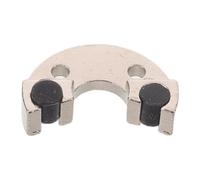 HINTRMENT Accessori per Corno Francese in Metallo Argento a Forma di Mezzaluna, Compatibili Strumenti a Fiato, Riducono la Resistenza All'aria per Uso Professionale e Prove di Banda