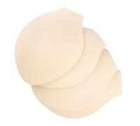 HINTRMENT Assorbenti per Uomo in Spugna Traforata 4 Pezzi, Coppa Imbottita per Biancheria Intima Maschile Color Pelle, Protezione Discreta per Sport e Costume da Bagno, Comfort