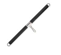 HINTRMENT Barra Dritta con Anelli per Tricipiti in Acciaio Inossidabile, Facile da Installare, Accessorio per Palestra e Home Fitness, Asta per Allenamento Muscolare