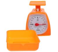 HINTRMENT Bilancia da Cucina Analogica in Plastica 1-2 Kg Quadrante Classico per Controllo Porzioni, Precisione Professionale per Studenti e Uso Didattico, Strumento Colore Casuale