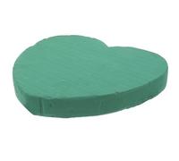 HINTRMENT Blocco di Fango Floreale a Forma di Cuore Grande per Fiori Freschi, Base Floreale per Composizioni Fai da Te e Decorazioni Matrimoniali, Accessorio Pratico per Negozio di Fiori