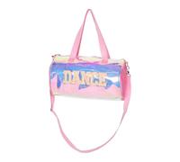 HINTRMENT Borsa da Danza per Bambina Rosa in Nylon Leggera e Multifunzionale, Borsone Sportivo per Lezioni di Ballo e Uso Quotidiano, Design alla Moda e Pratica