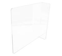 HINTRMENT Cavalletto da Disegno in Acrilico Trasparente Superficie Inclinata Bianca, Struttura Leggera e Supporto Stabile per Pittura ad Acquerello e Schizzi a Casa