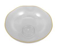 HINTRMENT Cesto Porta Frutta in Plastica Base Stabile e Buona Ventilazione, Ciotola Elegante e Semplice per Cucina e Bar, per Frutta e Snack