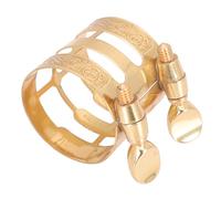 HINTRMENT Clip in Metallo per Sassofono Contralto, Morsetto Leggero e Resistente per Bocchino, Accessorio per Strumenti a Fiato, Stabilizzatore Piccolo e Portatile per Musicisti