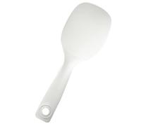 HINTRMENT Cucchiaio da Riso da Cucina Bianco in Pp Leggero e Resistente Non Deformabile Spatola Pratica e Antiaderente per Servire Riso e Risotti