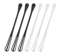 HINTRMENT Frusta da Cucina Manuale 6 Pezzi in Pp, Comoda da Impugnare e Salvasforzo, per Pasticcerie e Ristoranti, Mini Frusta per Uova e Miscelazione Riutilizzabile