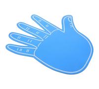 HINTRMENT Guanto a Cinque Dita in Schiuma Eva Blu, Mano Gigante per Tifo e Accessorio per Feste Sportive e Manifestazioni di Cheerleading