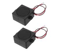 HINTRMENT Mini Altoparlante Full-range 5w 4ohm con Singola Cavità in Plastico e Metallo per Kit Elettronici e Macchine Pubblicitarie 2 Pezzi