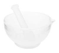 HINTRMENT Mortaio in Materiale Sintetico con Pestello Leggero per Macinare Spezie e Sostanze, per Farmacia e Cucina, Set Professionale per Studenti Stili multipli