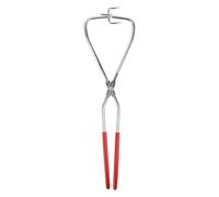 HINTRMENT Pinza per Smaltatura in Ceramica in Acciaio Inossidabile, Morsetto per Immersione e Soffiatura Smalto ad Alta Temperatura, Strumento Multifunzione per Artigianato Ceramico