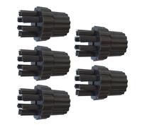 HINTRMENT Set 5 Pezzi Spazzole per Macchina Pulitrice a Vapore, Accessori Multiuso per Elettrodomestici di Pulizia Domestica, Ricambi Compatibili per Pulitori a Vapore per Uso Casalingo