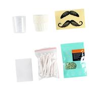 HINTRMENT Set 6 Pezzi Bastoncini di Cera Depilatoria per Narici, Applicatori Monouso per Ceretta Nasale, Rimozione Peli Naso e Zone Delicate, Adatto per Viso e Sopracciglia