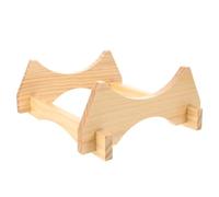 HINTRMENT Supporto per Secchiello da 5l in Legno di Quercia Base Robusta e Design Naturale per Dispenser di Bevande, per Bancone e Decorazione Casa Elegante