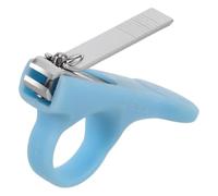 HINTRMENT Tagliaunghie per Neonati e Manico Ergonomico in Plastica e Lama in Acciaio al Carbonio per Cura Sicura e Delicata delle Unghie