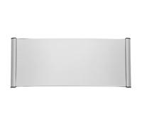 HINTRMENT Targa Porta in Alluminio Argento per Incisione Fai da Te, Design Vuoto, Elegante e Sottile, per Uffici e Stanze di Casa, Targhetta Personalizzabile