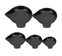 HINTRMENT Vassoio Portatile per Bilancia Elettronica da Cucina, Set di 5 Pezzi in Plastica, Piatti di Pesatura per Pietre Preziose e Alimenti, Adatto a Misurazioni Accurate e Uso Domestico